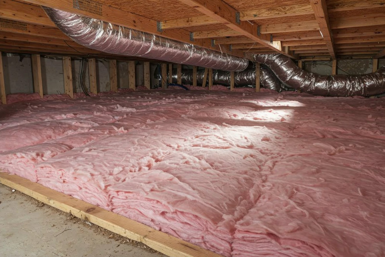 Crawl space insulation